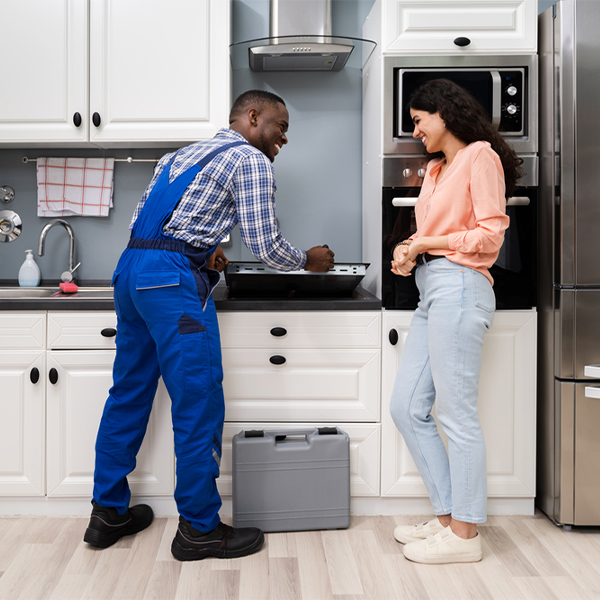 can you provide an estimate for cooktop repair before beginning any work in Moline